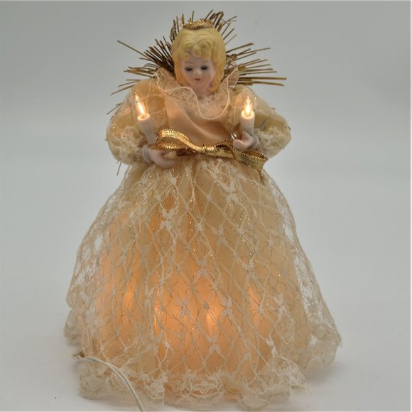 N/A Other - LIGHTED ANGEL CHRISTMAS TREE TOPPER